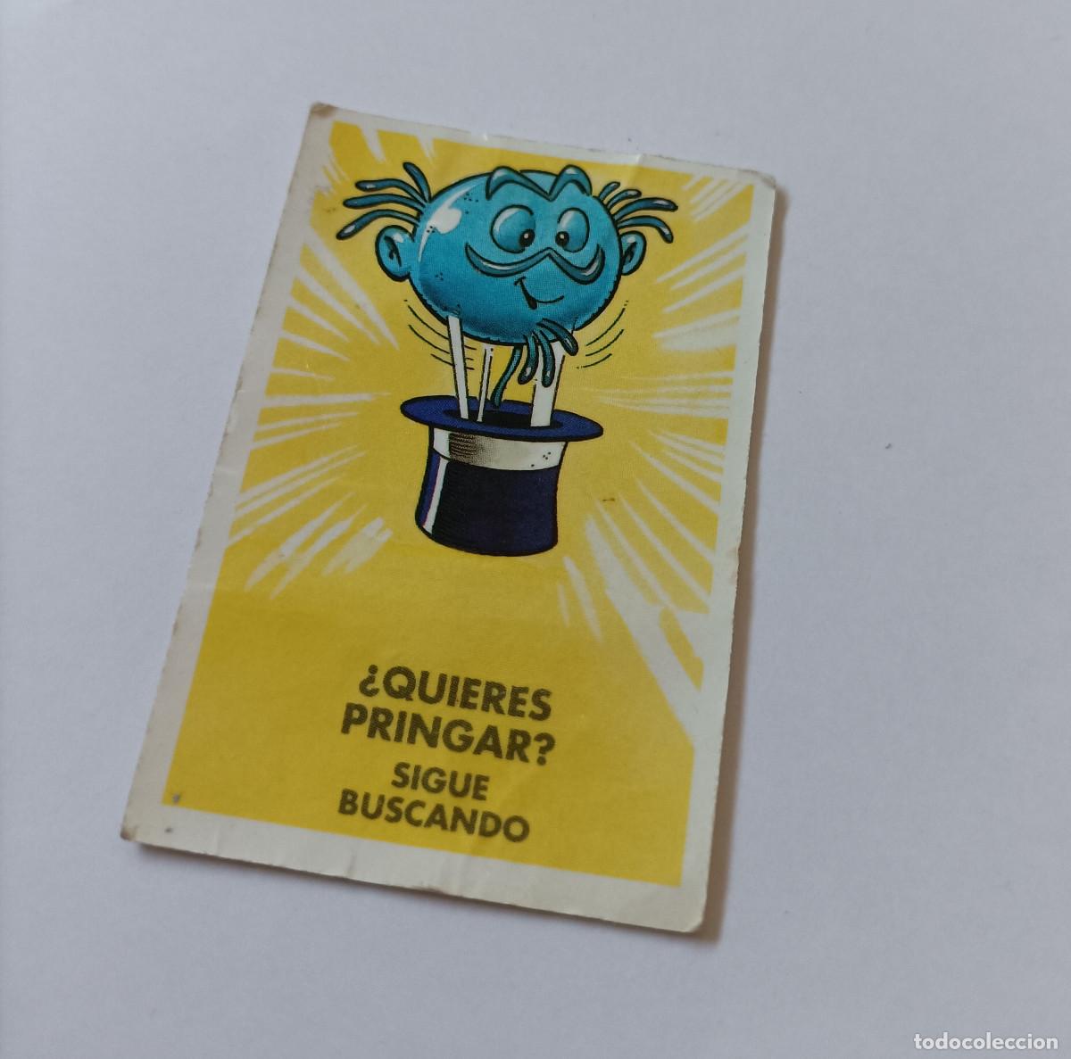 Pegatinas de colecci&oacute;n: Bimbocao Bimbo bolas pringosas tigreton Bony ? Quieres pringar? sticker pegatina cromo