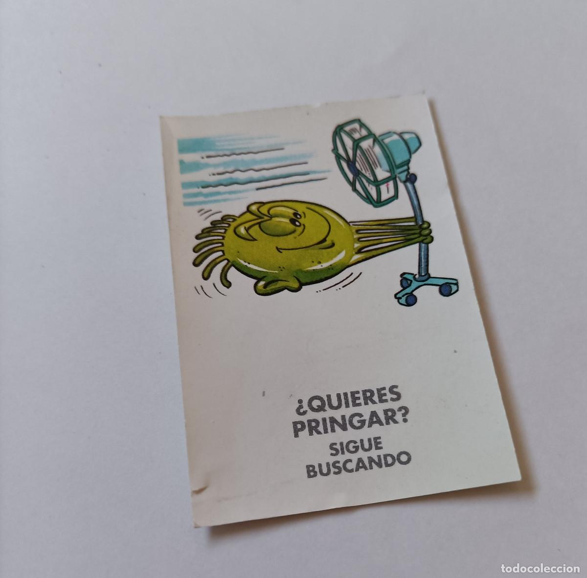Pegatinas de colecci&oacute;n: Bimbocao Bimbo bolas pringosas tigreton Bony ? Quieres pringar? sticker pegatina cromo