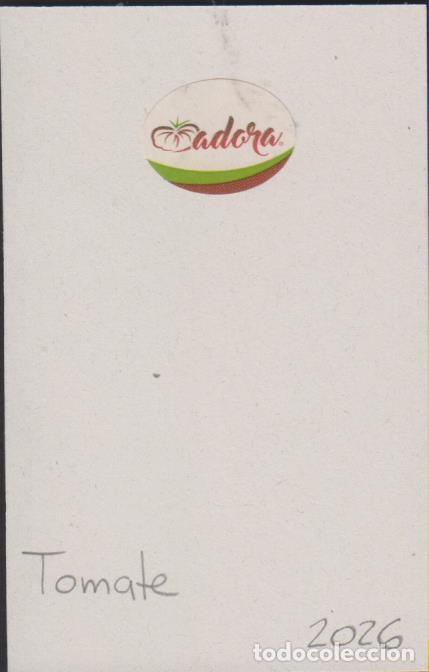 Pegatinas de colecci&oacute;n: pegatina fruta TOMATE ADORA adhesivo adhesiu enganxina fruit etiqueta SOY.YO