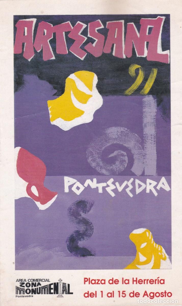 Pegatinas de colecci&oacute;n: PEGATINA ARTESANAL 91. PONTEVEDRA