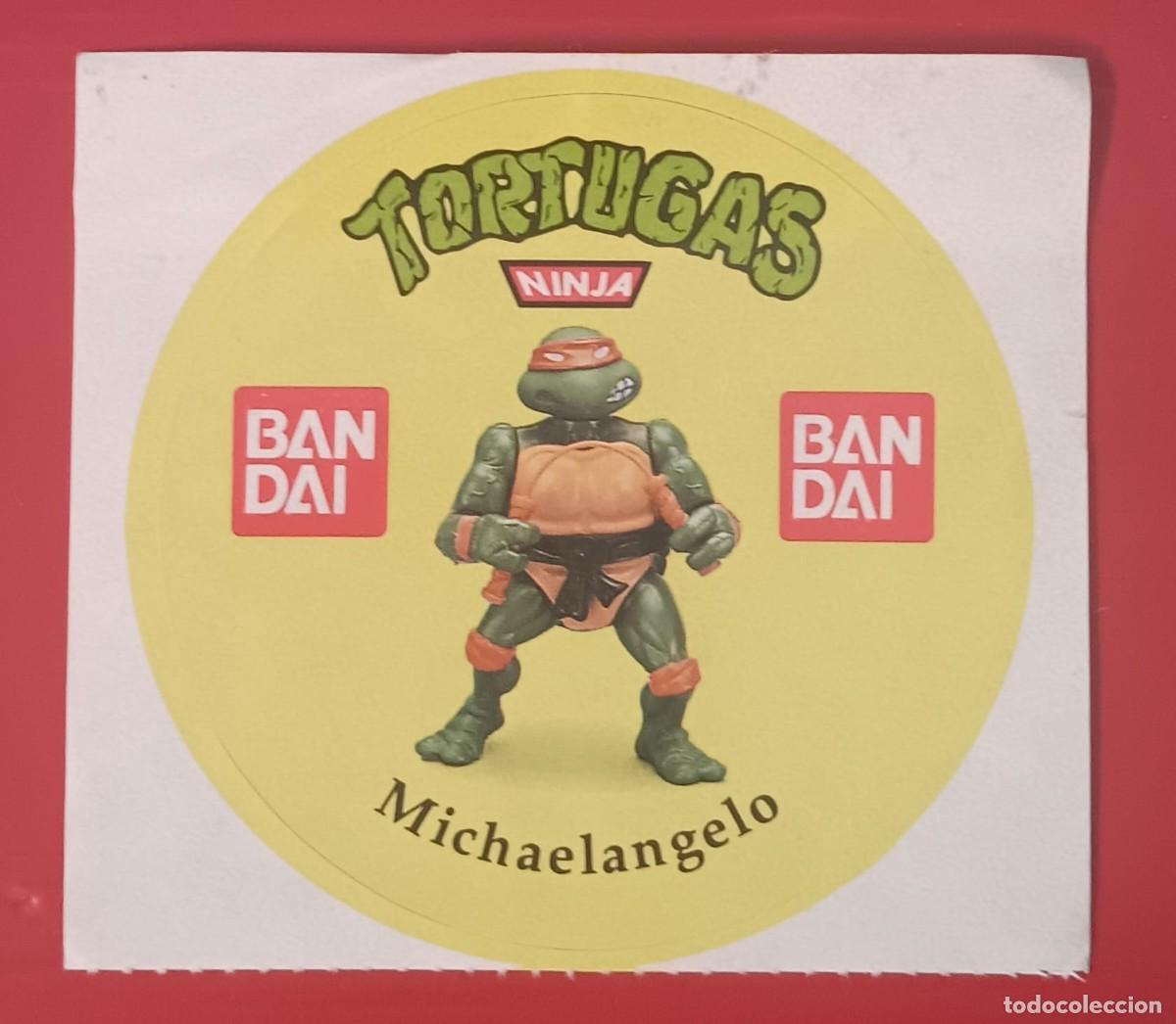 Pegatinas de colecci&oacute;n: ANTIGUA PEGATINA ADHESIVO TORTUGAS NINJA MICHAELANGELO BANDAI