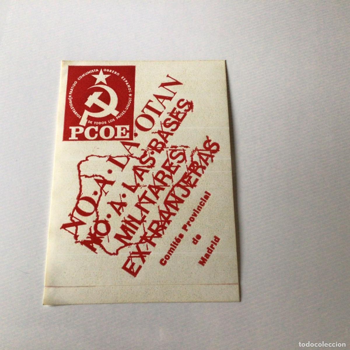 Pegatinas de colecci&oacute;n: Pegatina pol&iacute;tica Transicion
