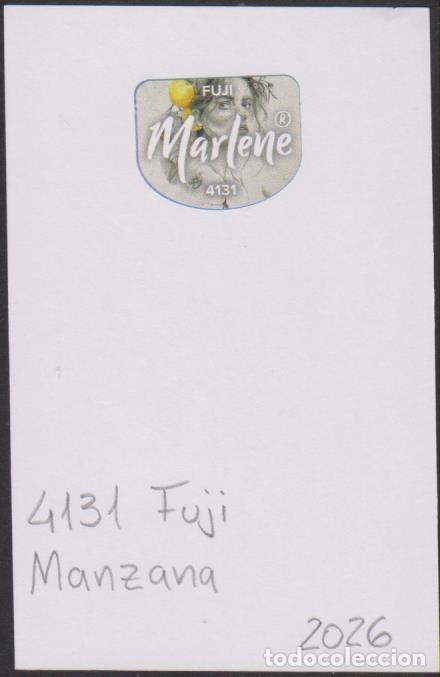 Pegatinas de colecci&oacute;n: pegatina fruta MANZANA MARLENE FUJI 4131 adhesivo adhesiu enganxina fruit etiqueta SOY.YO