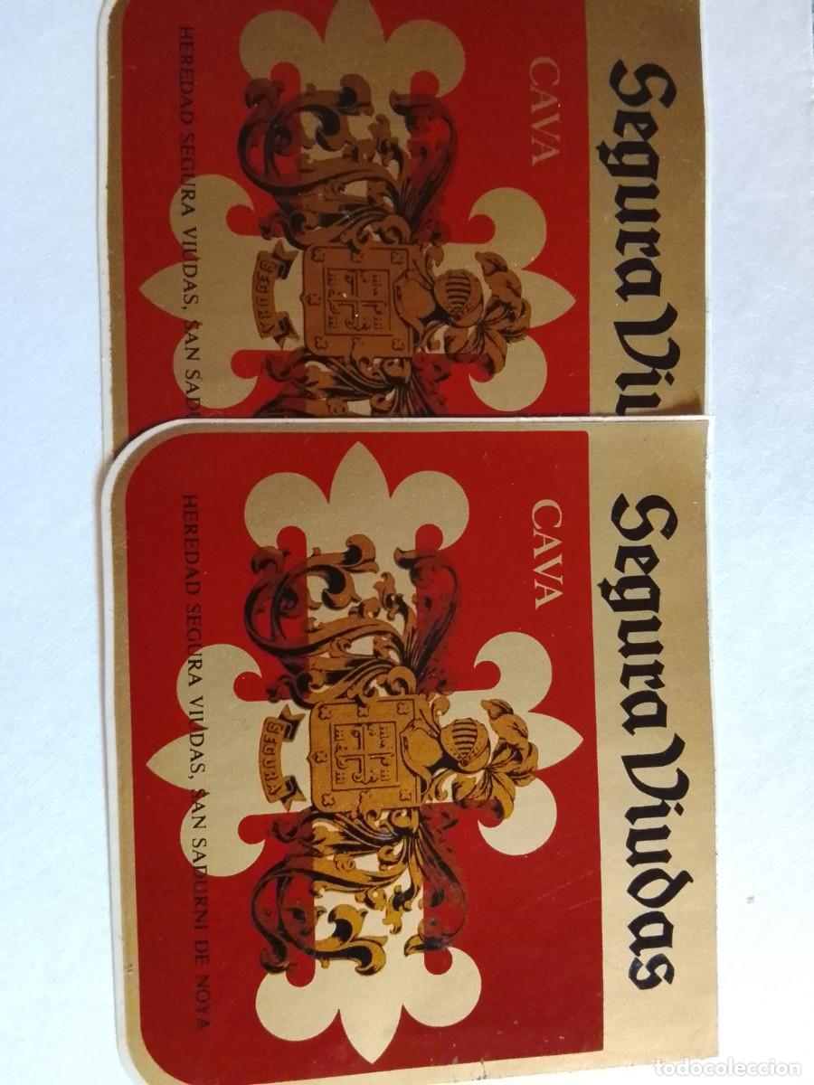 Collection stickers: 2 pegatinas heredad segura viudas