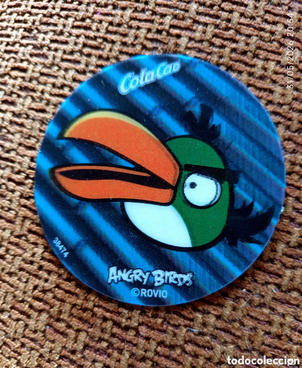 Pegatinas de colecci&oacute;n: Pegatina Angry Birds Cocacola