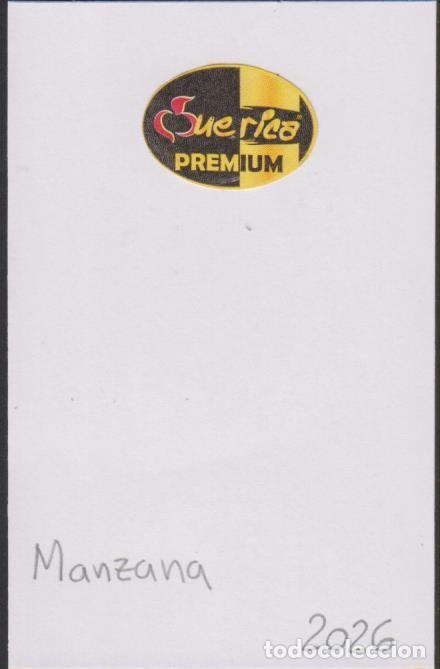 Adesivi di collezione: pegatina fruta MANZANA QUE RICA PREMIUM adhesivo adhesiu enganxina fruit etiqueta SOY.YO
