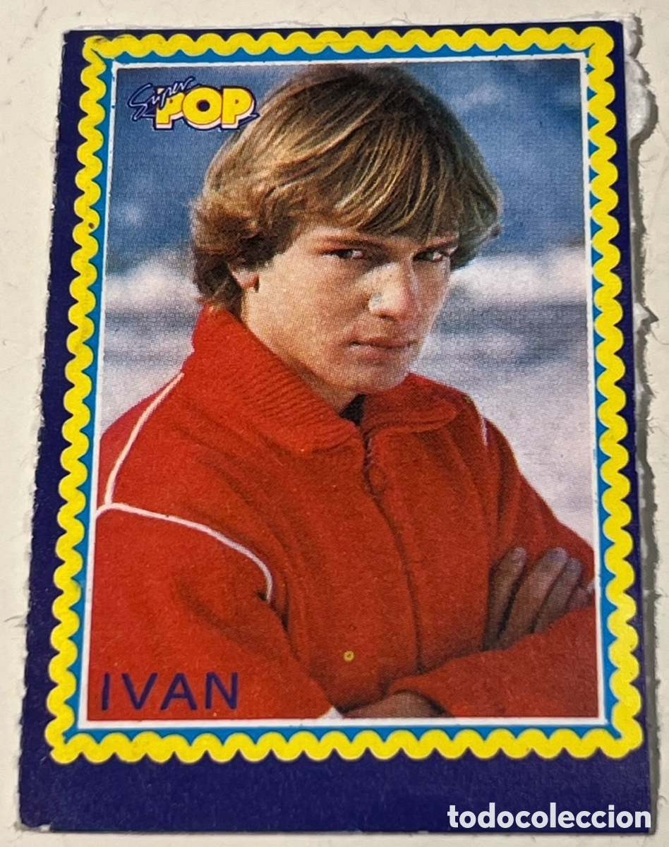 Pegatinas de colecci&oacute;n: Pegatina. IVAN. Revista S&uacute;per Pop. A&ntilde;os 70.