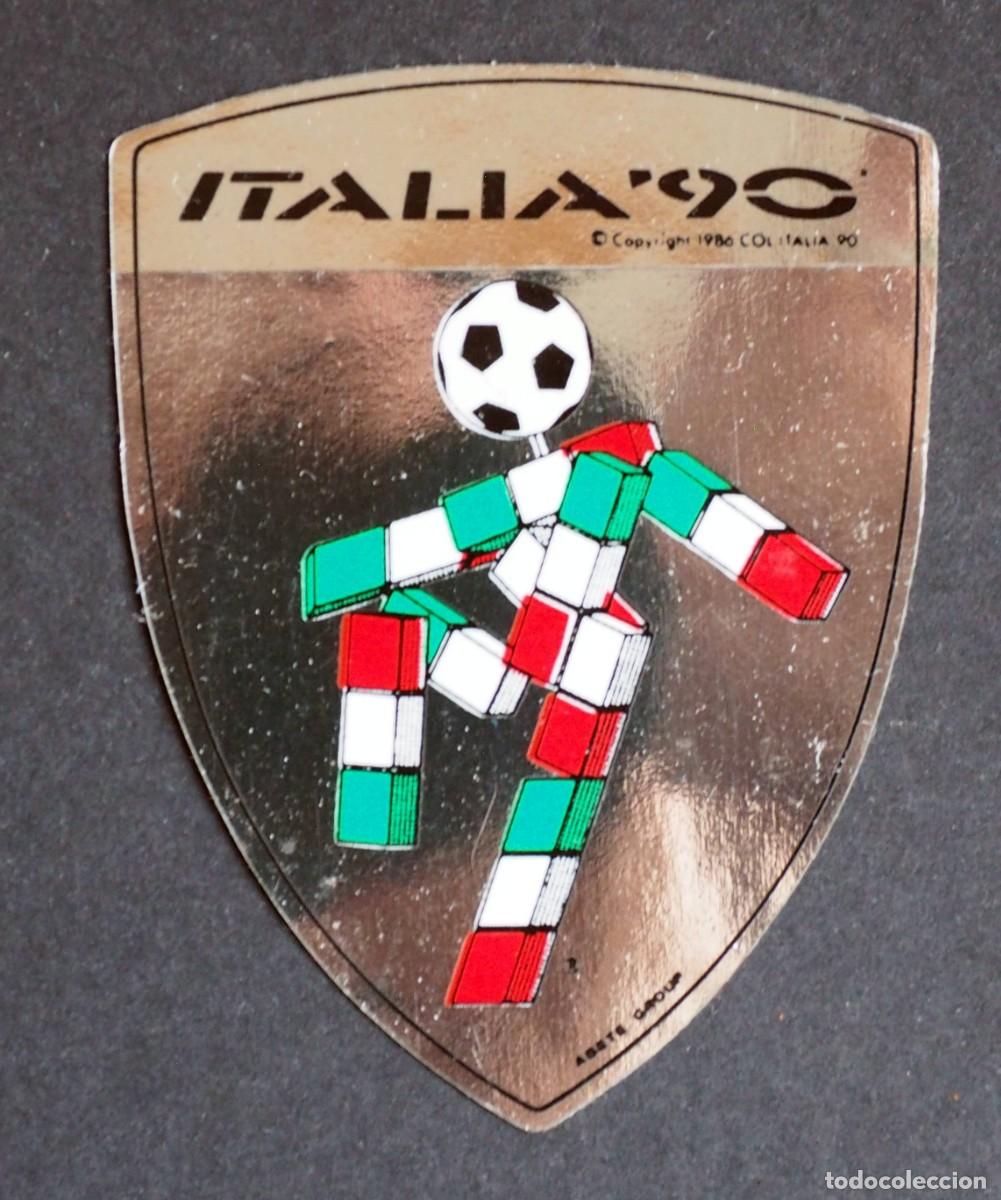 Adesivi di collezione: PEGATINA FUTBOL. MUNDIAL DE FUTBOL ITALIA&acute;90. CON LA MASCOTA &rdquo;Ciao&rdquo;