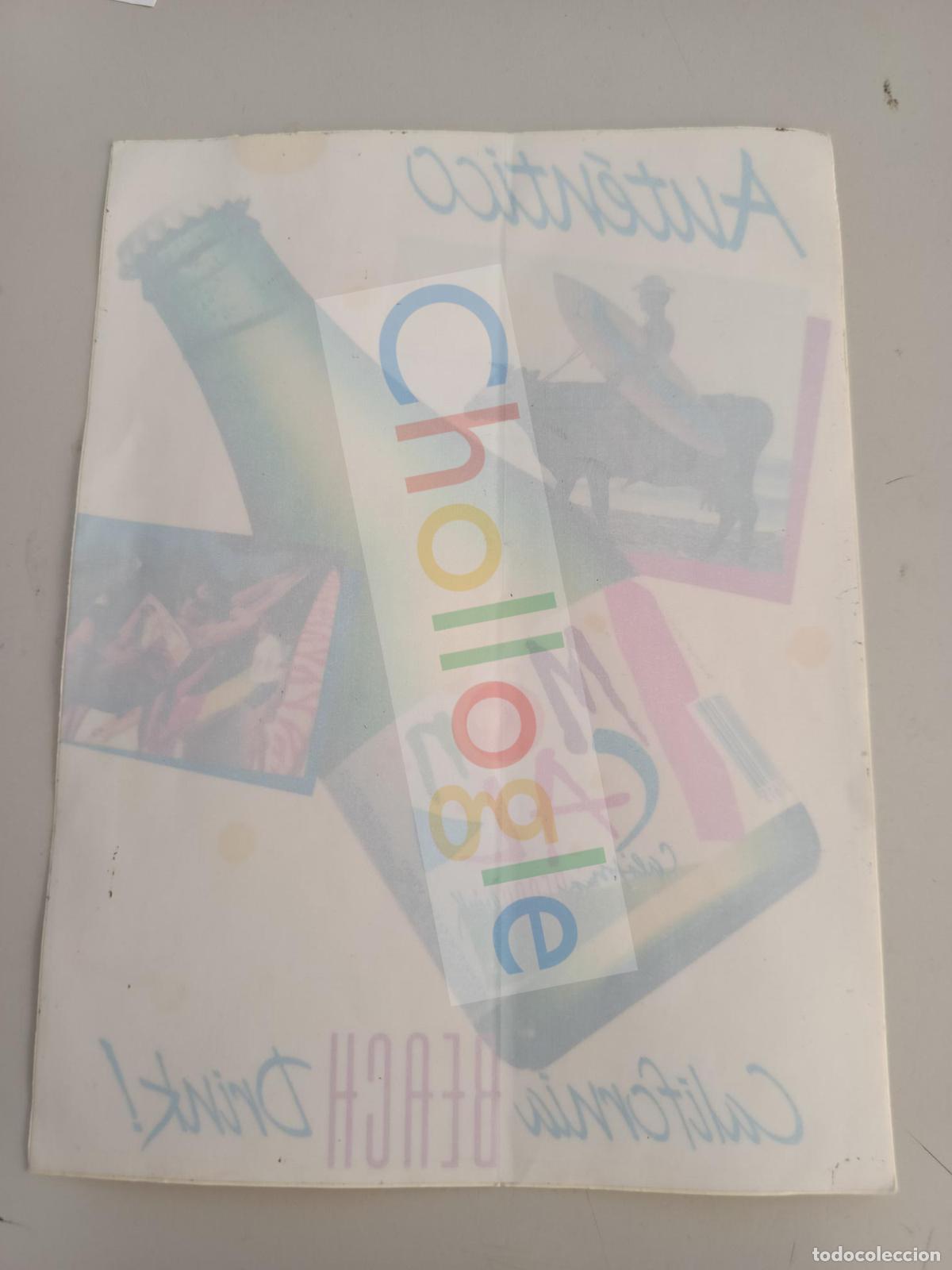 Pegatinas de colecci&oacute;n: Pegatina MonCal Beach drink - Foto 1