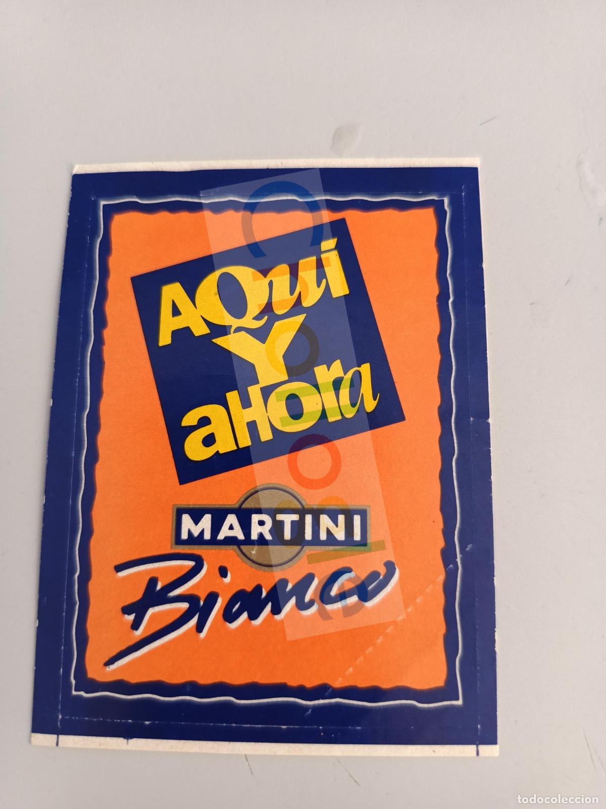 Pegatinas de colecci&oacute;n: Pegatina Martini Bianco - Foto 1