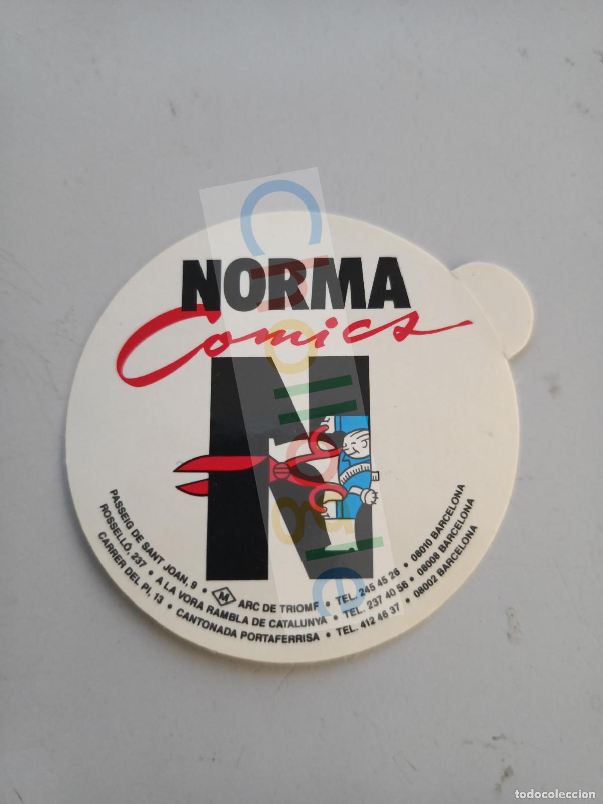 Pegatinas de colecci&oacute;n: Pegatina Norma Comics - Foto 1