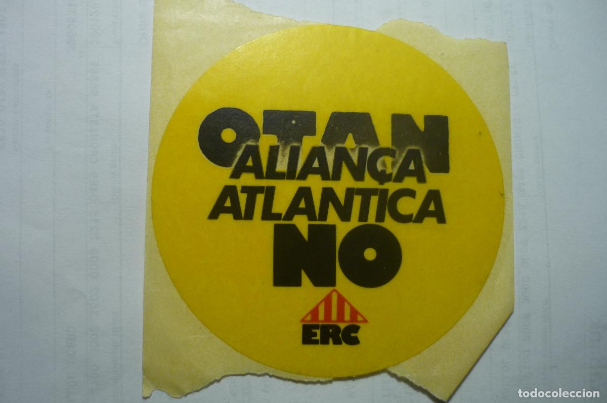 Pegatinas de colecci&oacute;n: pegatina `politica erc