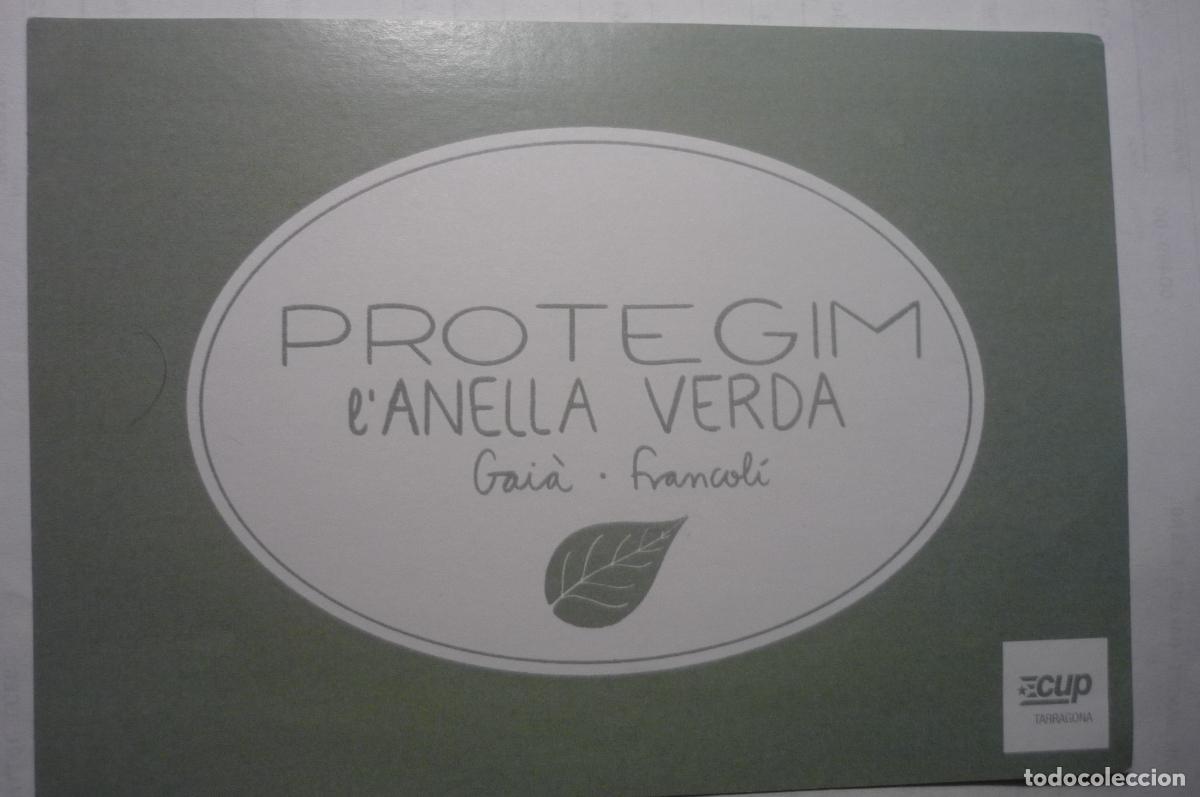 Pegatinas de colecci&oacute;n: pegatina catalan politica cup -protejamos gaia-francoli