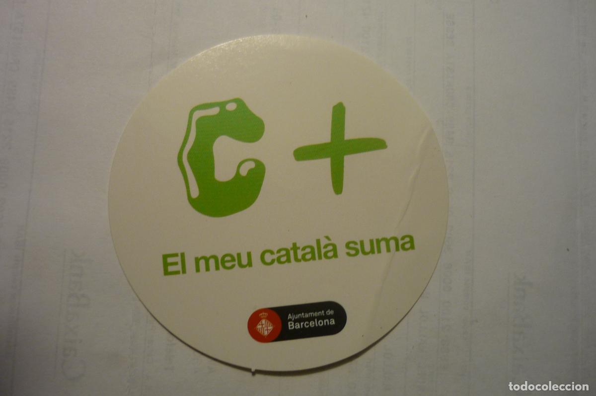 Pegatinas de colecci&oacute;n: pegatina ayuntamiento barcelona catalan