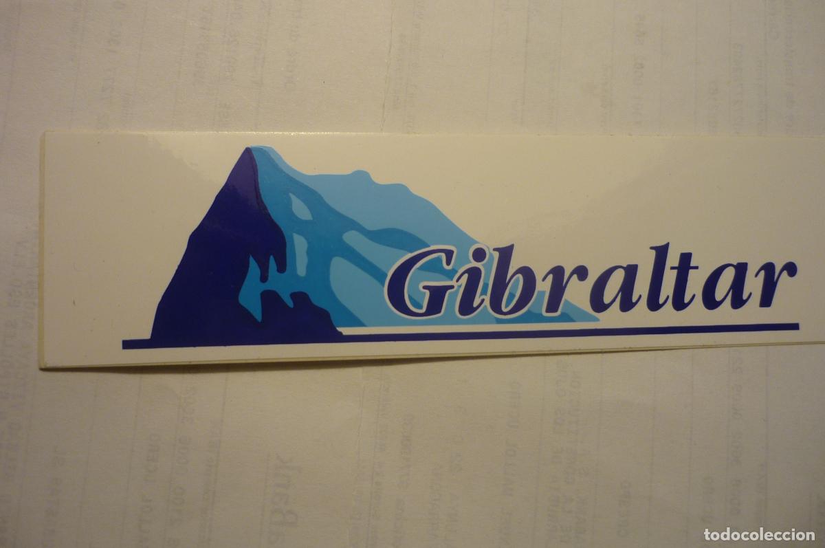 Autocolantes de cole&ccedil;&atilde;o: pegatina peque&ntilde;a gibraltar