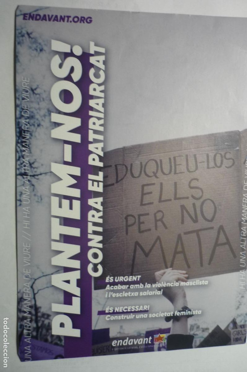 Sammlung von Aufklebern: pegatina tama&ntilde;o cuartilla politica endavant catalan