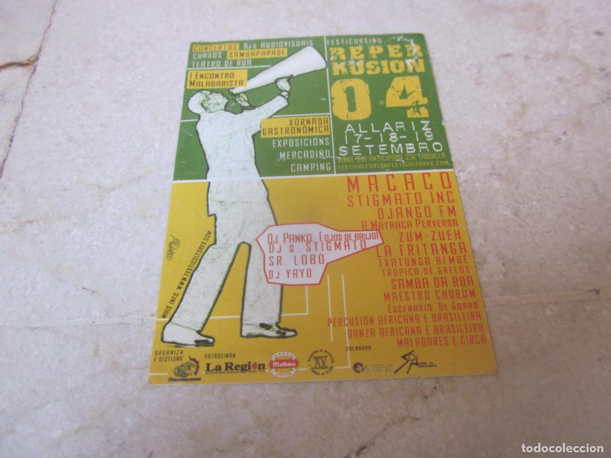 Pegatinas de colecci&oacute;n: PEGATINA FESTIVAL REPERKUSION 04 ALLARIZ