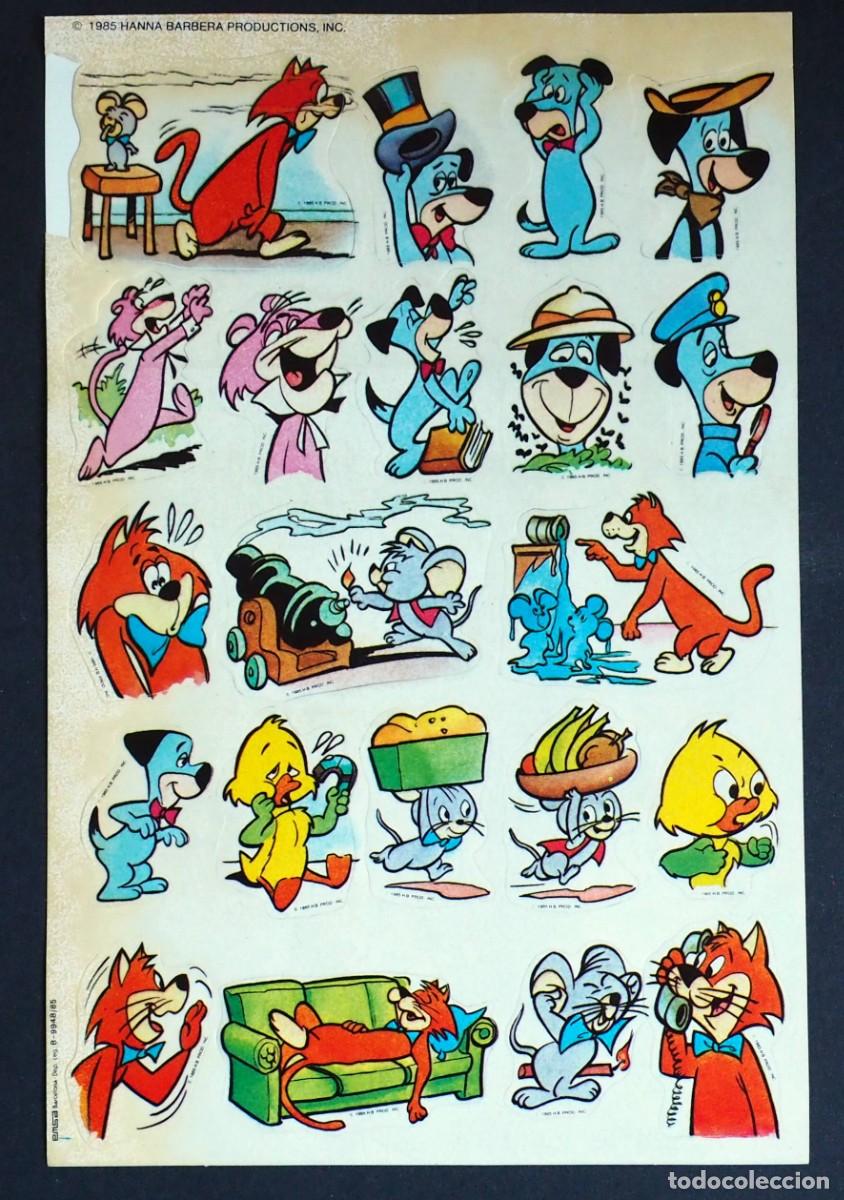 Collection stickers: PEGATINAS DIBUJOS ANIMADOS DE TV, ED. ROMA HANNA BARBERA 1985