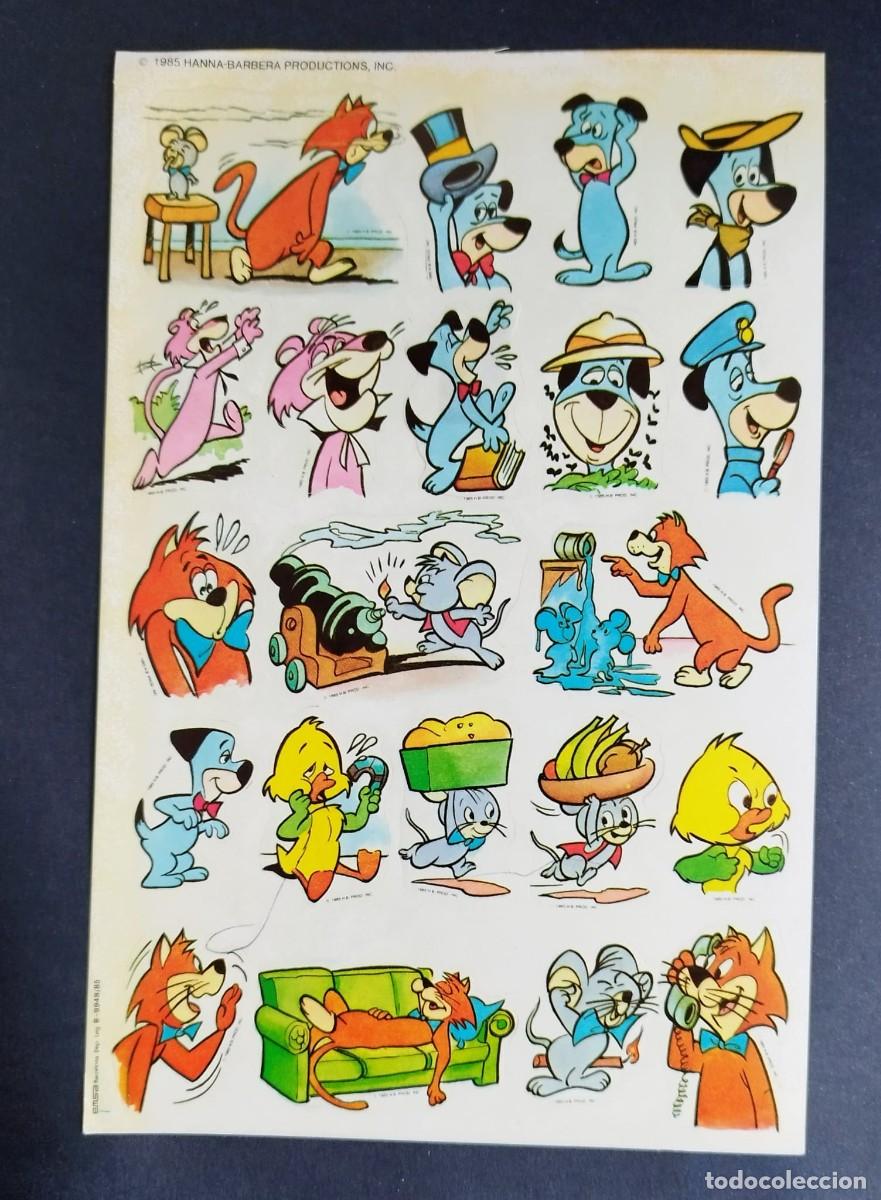 Autocolantes de cole&ccedil;&atilde;o: PEGATINAS DIBUJOS ANIMADOS DE TV, ED. ROMA HANNA BARBERA 1985