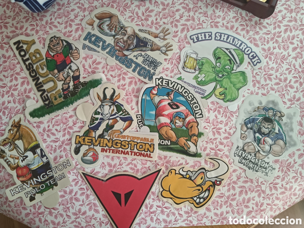 Pegatinas de colecci&oacute;n: Lote pegatinas Kevingston. .