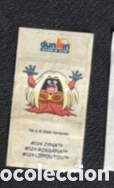 Pegatinas de colecci&oacute;n: Jynx Dunkin Bubble Gum de Boomer pokemon a&ntilde;o 2000 adhesivo sticker