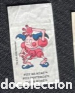 Pegatinas de colecci&oacute;n: Mr. Mime Dunkin Bubble Gum de Boomer pokemon a&ntilde;o 2000 adhesivo sticker
