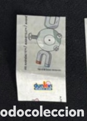 Pegatinas de colecci&oacute;n: Magnemite Dunkin Bubble Gum de Boomer pokemon a&ntilde;o 2000 adhesivo sticker