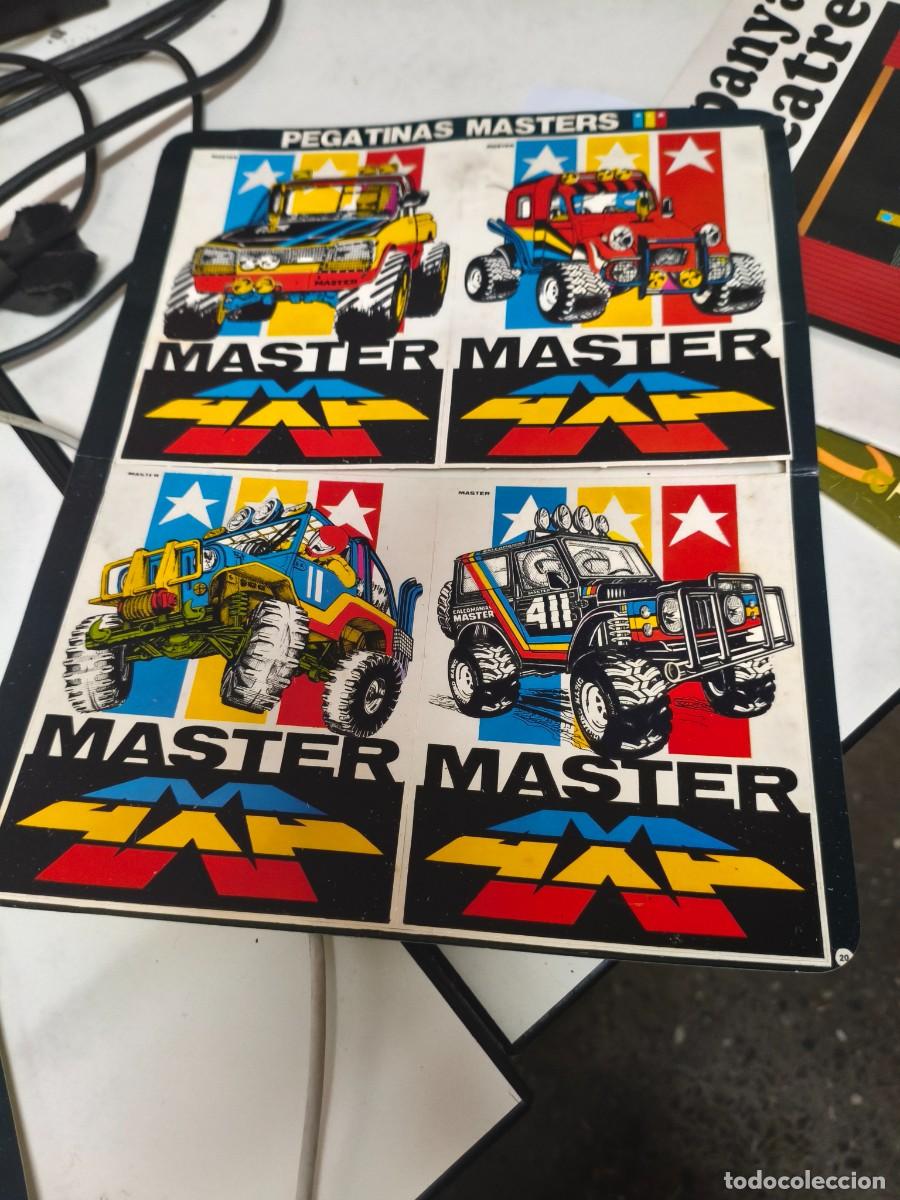 Pegatinas de colecci&oacute;n: 10 hojas de pegatinas masters 4x4 Coches Jeeps. N&uacute;mero 200.