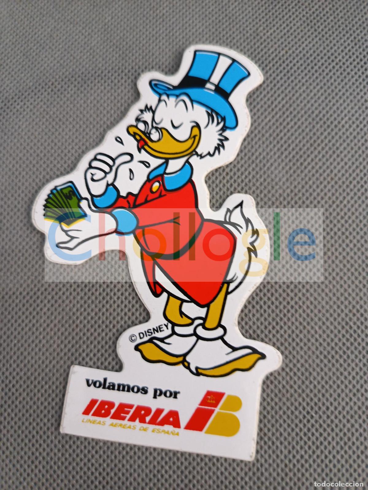 Pegatinas de colecci&oacute;n: Pegatina Tio Gilito disney