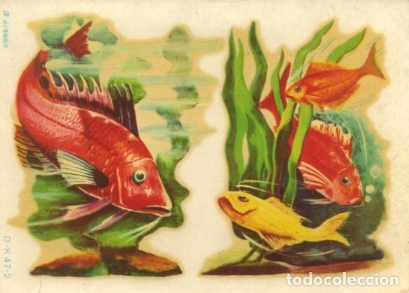 Pegatinas de colecci&oacute;n: CALCOMANIAS ORTEGA BARCELONA SERIE D- K 47-2. CALCA-191