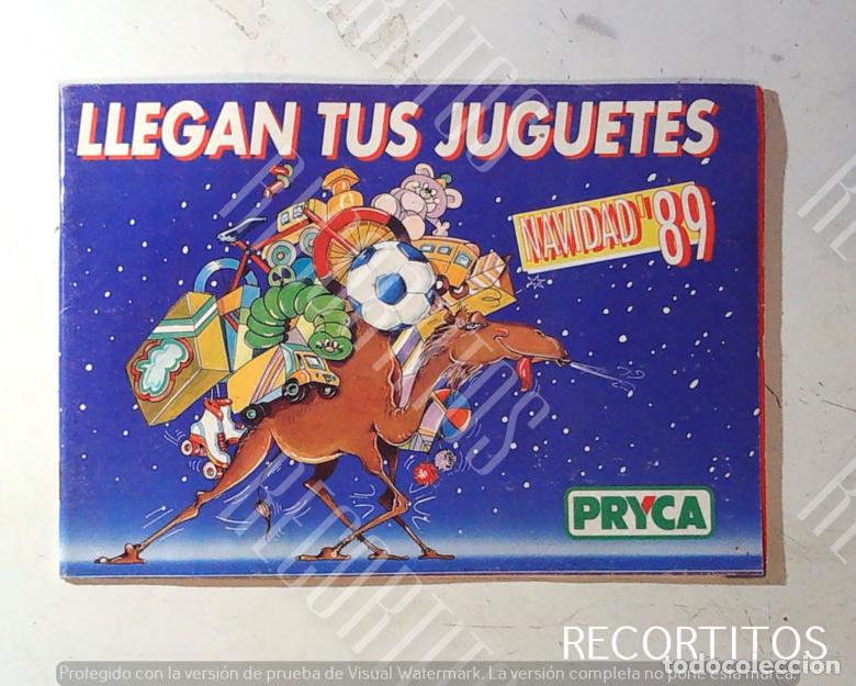 Pegatinas de colecci&oacute;n: PRYCA CATALOGO REYES MAGOS JUGUETES 1989 BARBIE HE MAN GIJOE MATTEL PIN Y PON PEQUE&Ntilde;O PONY FAMOSA HE
