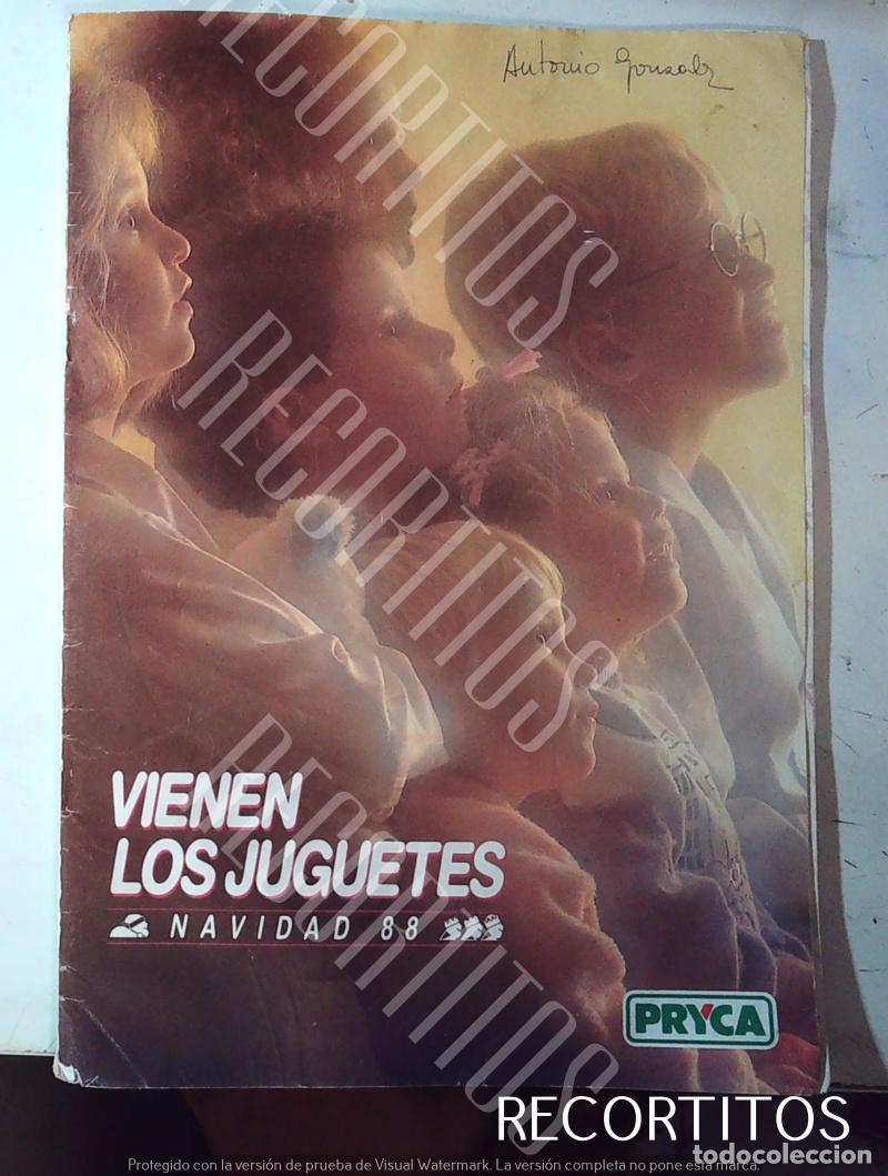 Pegatinas de colecci&oacute;n: PRYCA CATALOGO REYES MAGOS JUGUETES 1988 BARBIE HE MAN GIJOE MATTEL PIN Y PON PEQUE&Ntilde;O PONY FAMOSA HE
