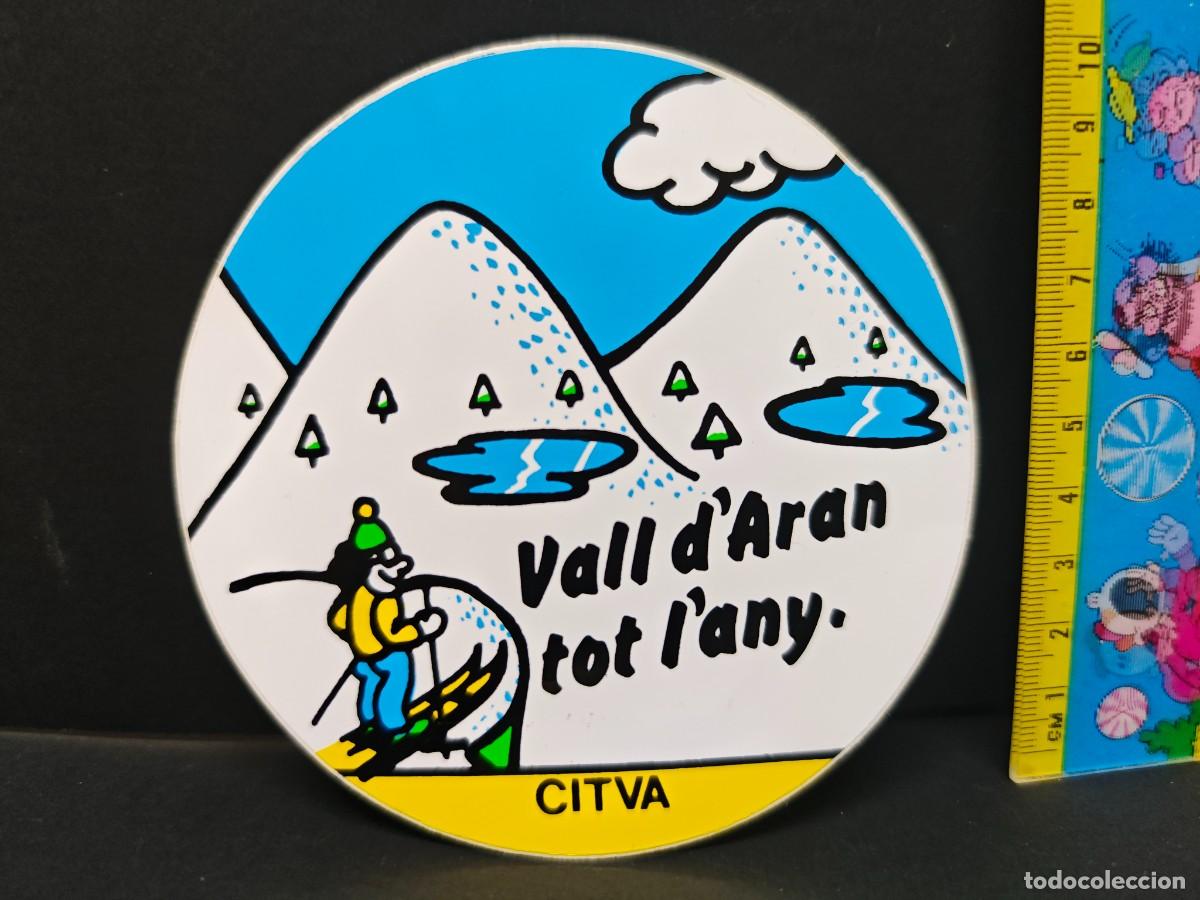 Pegatinas de colecci&oacute;n: ANTIGUA PEGATINA VALL D'ARAN