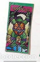 Collection stickers: TORTUGAS NINJA CHICLE CROMO RECORTADO DE UNA LIBRETA