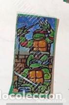 Collection stickers: TORTUGAS NINJA CHICLE CROMO RECORTADO DE UNA LIBRETA