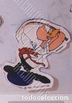 Pegatinas de colecci&oacute;n: DONUTS 1987 POLLO PROMO STUF PROMOSTUF RECUPERADO DE UNA LIBRETA