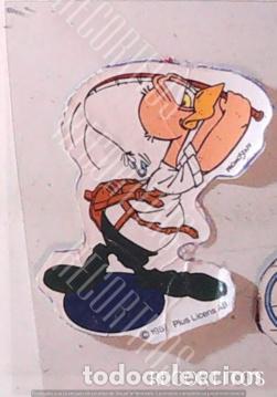 Pegatinas de colecci&oacute;n: DONUTS 1987 POLLO PROMO STUF PROMOSTUF RECUPERADO DE UNA LIBRETA