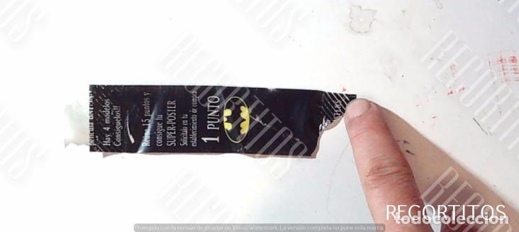 Adesivi di collezione: Tira Promoci&oacute;n Batman, Envoltorio Matutano
