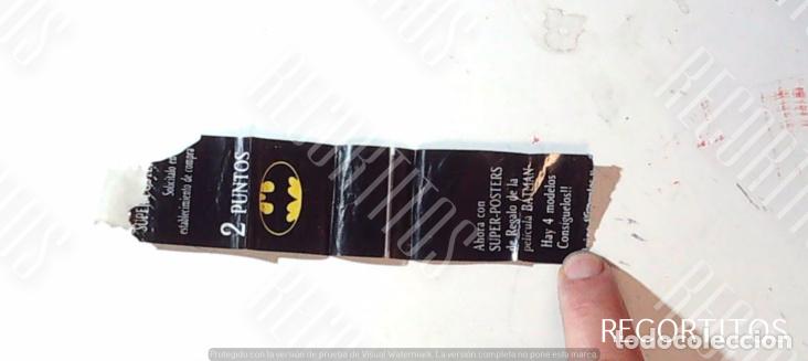 Adesivi di collezione: Tira Promoci&oacute;n Batman, Envoltorio Matutano