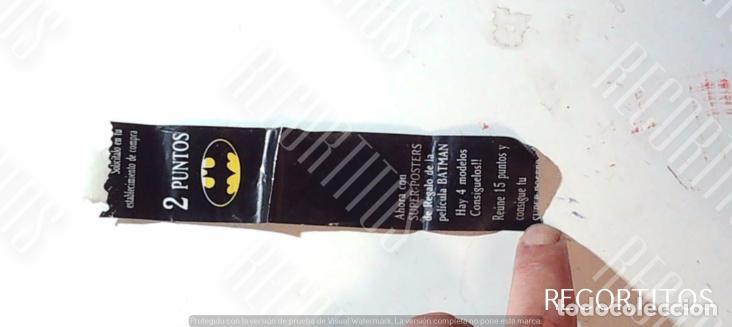 Adesivi di collezione: Tira Promoci&oacute;n Batman, Envoltorio Matutano