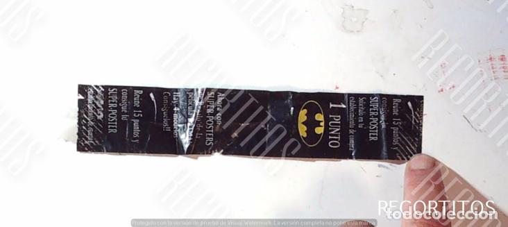 Adesivi di collezione: Tira Promoci&oacute;n Batman, Envoltorio Matutano