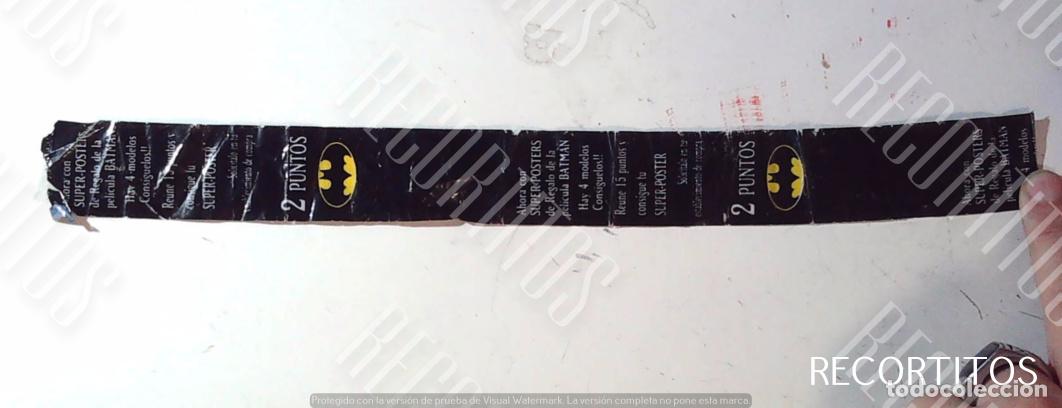 Adesivi di collezione: Tira Promoci&oacute;n Batman, Envoltorio Matutano