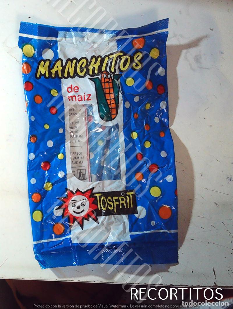 Pegatinas de colecci&oacute;n: MANCHITOS TOSFRIT BOLSA A&Ntilde;OS 90