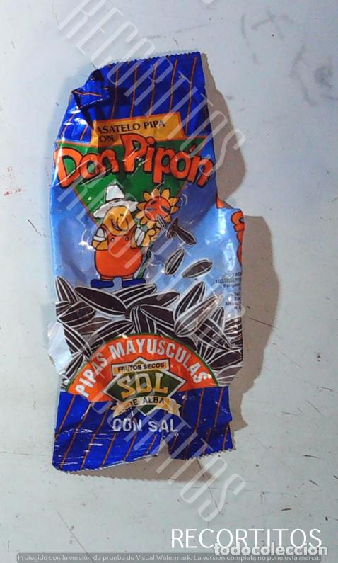 Autocolantes de cole&ccedil;&atilde;o: DON PIPON BOLSA DE ANTIGUAS PIPAS SNACKS RIO SOL