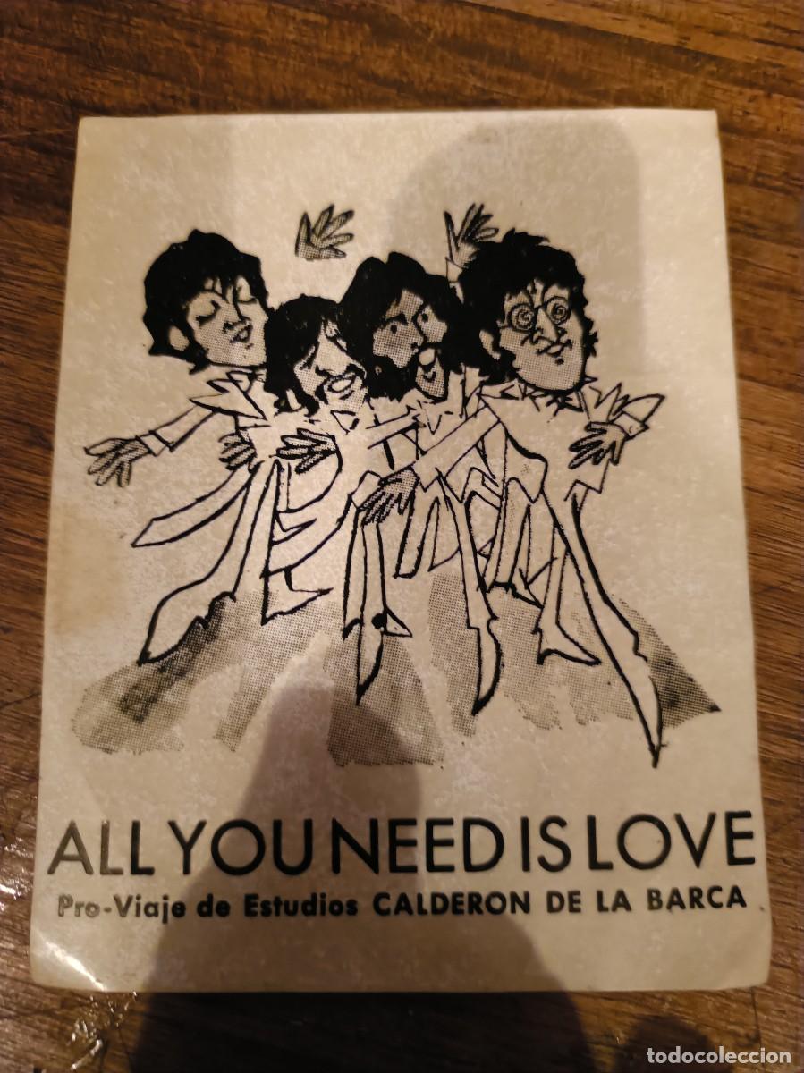 Autocollants de collection: THE BEATLES PEGATINA COLEGIO CALDER&Oacute;N DE LA BARCA