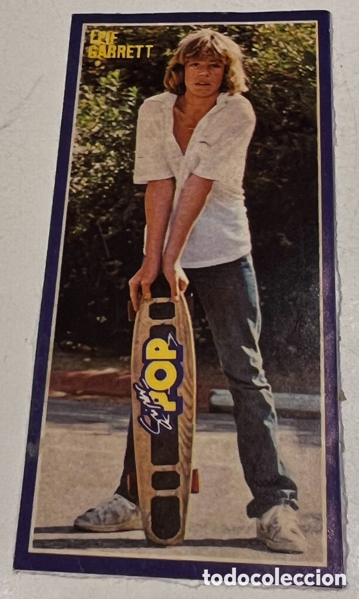 Pegatinas de colecci&oacute;n: Pegatina. Leif Garrett. Revista Super Pop. A&ntilde;os 70.