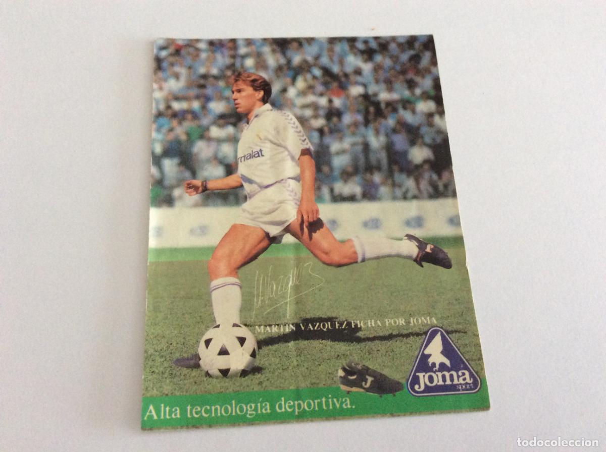 Pegatinas de colecci&oacute;n: Mart&iacute;n V&aacute;zquez Real Madrid Pegatina Joma
