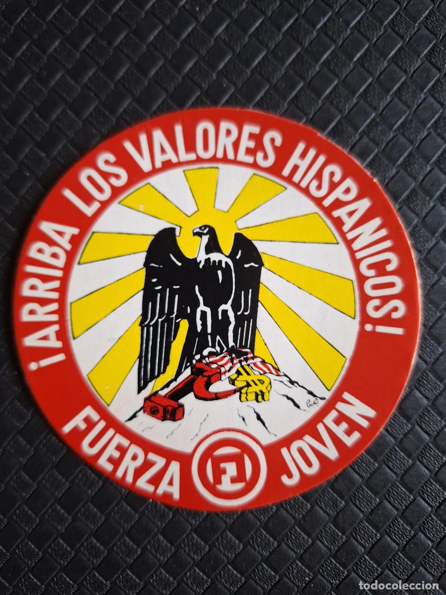 Collection stickers: Pegatina pol&iacute;tica transici&oacute;n Fuerza Nueva