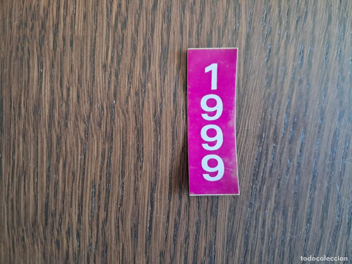 Collection stickers: peque&ntilde;a pegatina, a&ntilde;o 1999, para matr&iacute;culas ciclomotores, motos. Baleares.