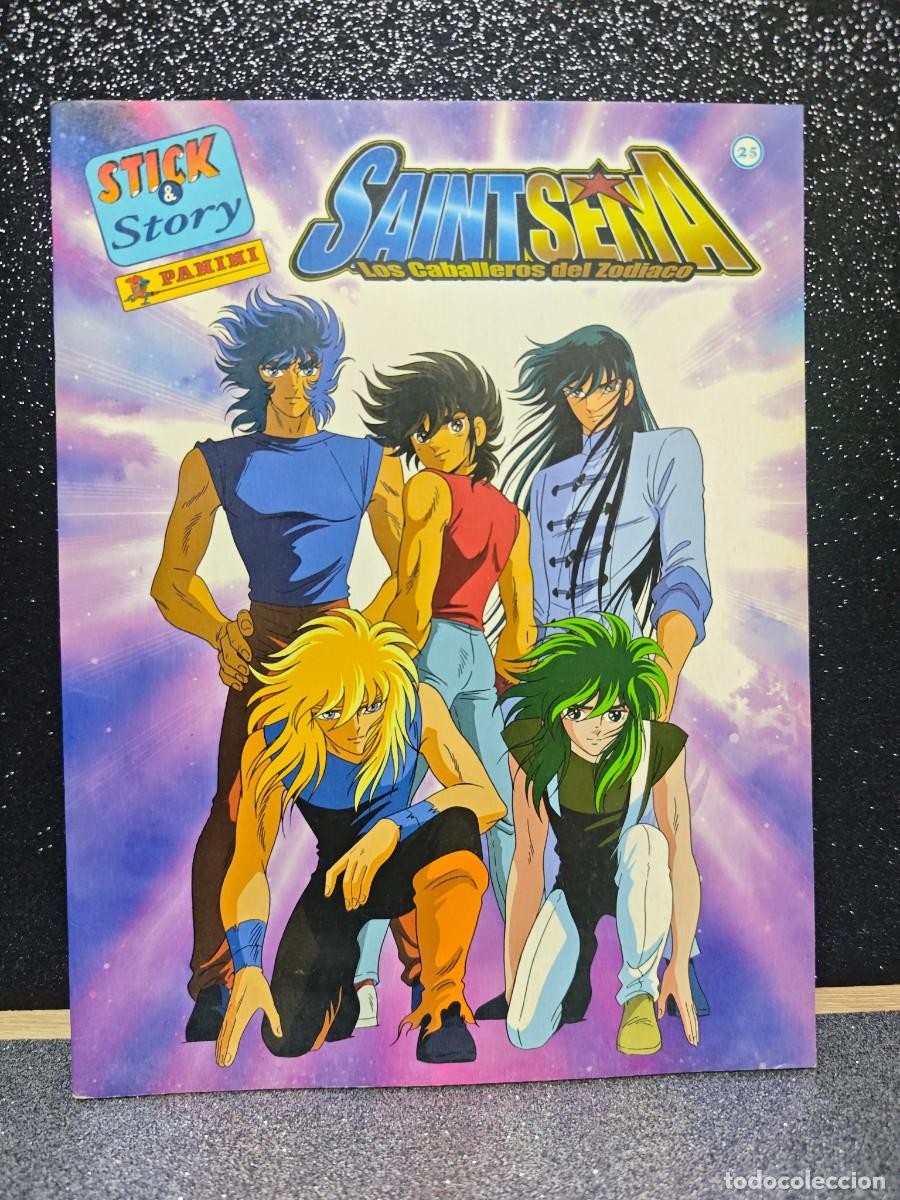 Pegatinas de colecci&oacute;n: REVISTA DE STICKERS CABALLEROS DEL ZODIACO SAINT SENA